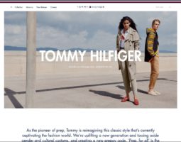 Tommy Hilfiger's latest collection of fashionable clothing, accessories and more available to purchase online
