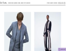 Paul Smith review, a site that is one of many popular Designer Brands
