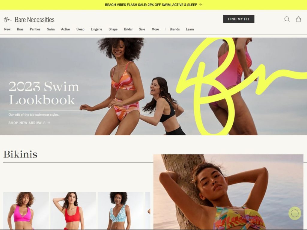 Bare Necessities | Lingerie, Bras, Panties & More | ReviewCollections