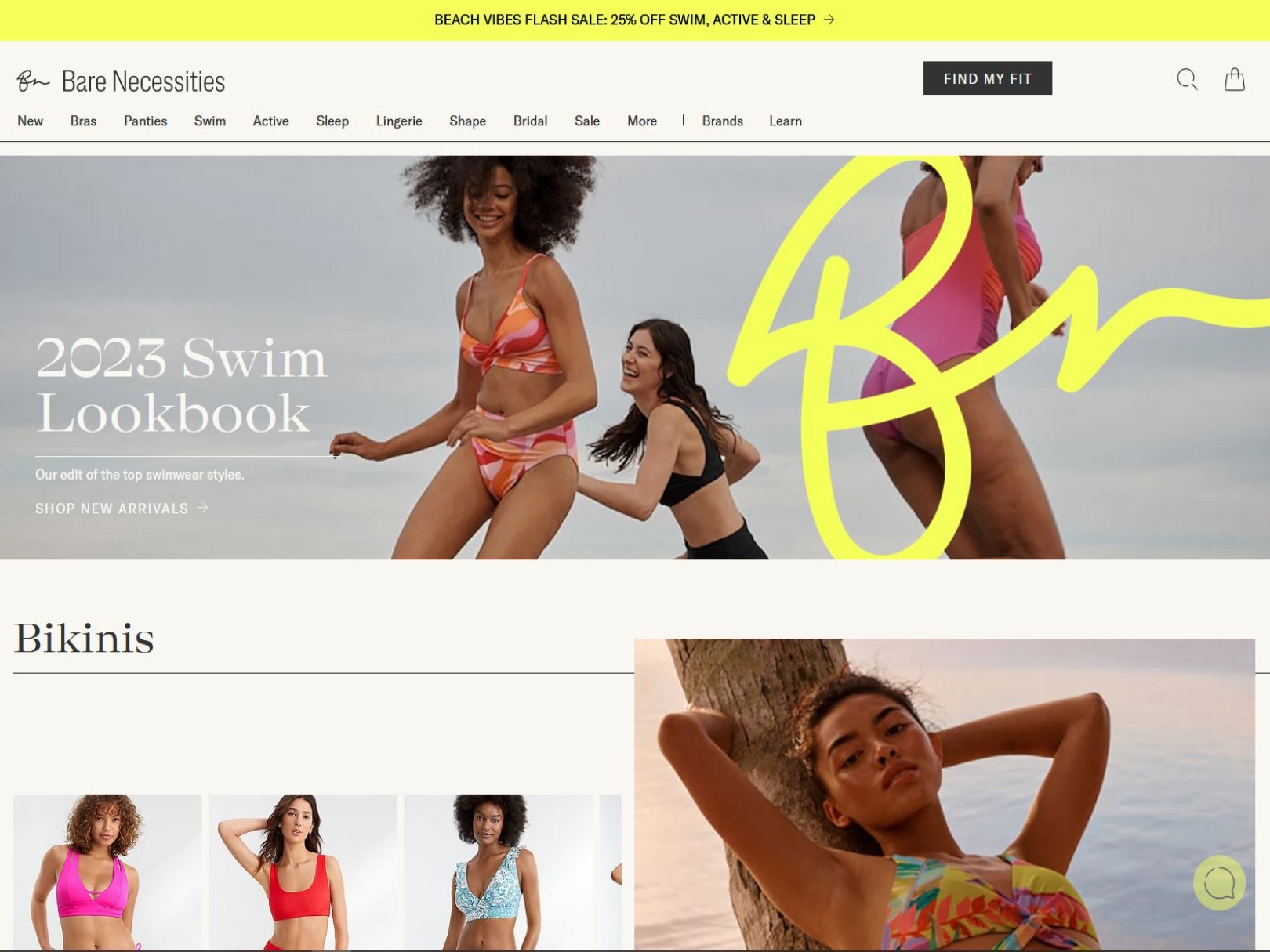 Bare Necessities, Lingerie, Bras, Panties & More