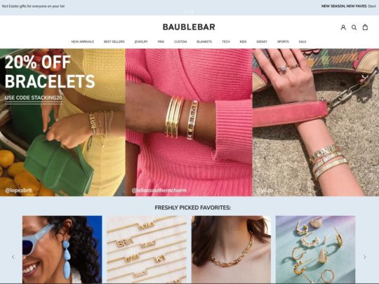 BaubleBar: Shop on-trend jewelry for any occasion. Find affordable styles. Explore now.