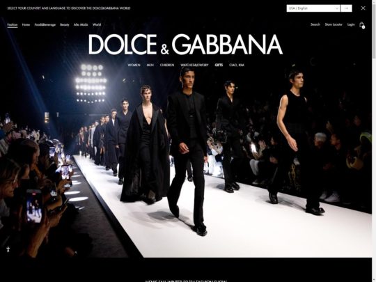 Captivating Dolce & Gabbana ensemble: Fashion that exudes passion and style.