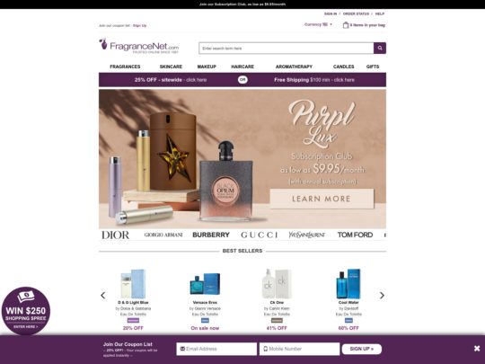 Scent-sational deals at FragranceNet: Shop top fragrances for less!