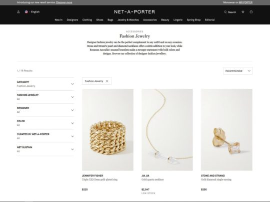 Shop Net-A-Porter's exquisite jewelry collection for the perfect finishing touch to any outfit.