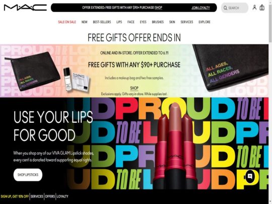 Mac Cosmetics review, a site that is one of many popular Makeup Stores