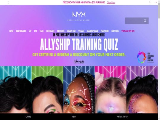 NYX Professional Makeup review, a site that is one of many popular Makeup Stores