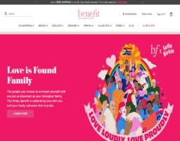 Benefit Cosmetics review, a site that is one of many popular Makeup Stores