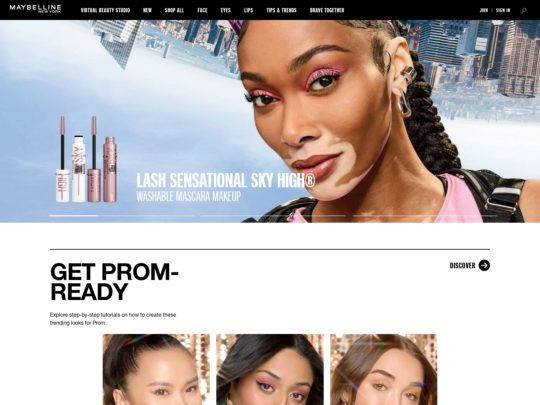 Maybelline New York review, a site that is one of many popular Makeup Stores