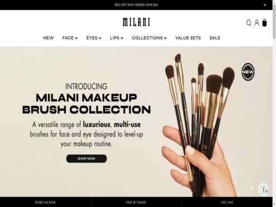 Milani review, a site that is one of many popular Makeup Stores