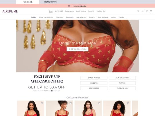 Adore Me review, a site that is one of many popular Lingerie Stores