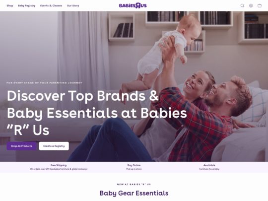 Babies R Us review, a site that is one of many popular Kids & Baby Clothing Stores
