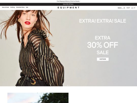 Equipment review, a site that is one of many popular Women's Clothing Brands