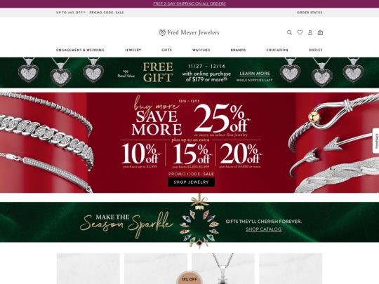 Fred Meyer Jewelers review, a site that is one of many popular Wedding Clothing Stores