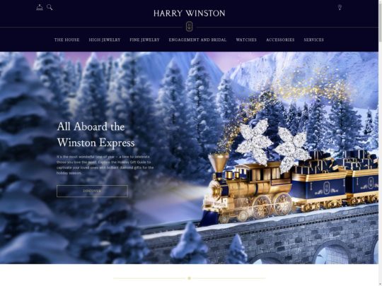 Harry Winston review, a site that is one of many popular Unisex Jewellery Stores
