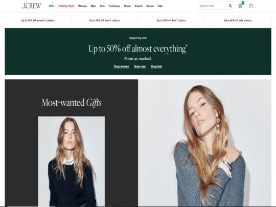 J.Crew review, a site that is one of many popular Unisex Clothing Brands