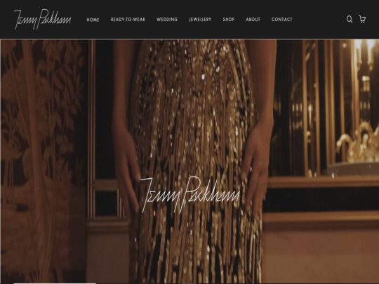 Jenny Packham review, a site that is one of many popular Designer Brands