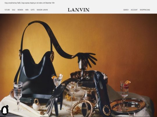 Lanvin review, a site that is one of many popular Designer Brands