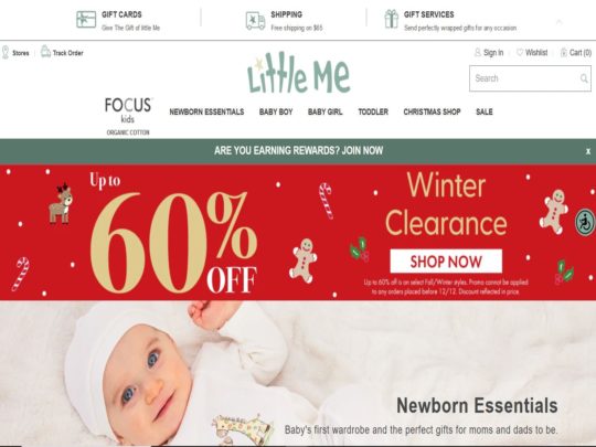 Little Me review, a site that is one of many popular Kids & Baby Clothing Stores