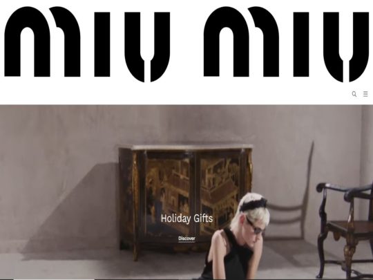 Miu Miu review, a site that is one of many popular Designer Brands