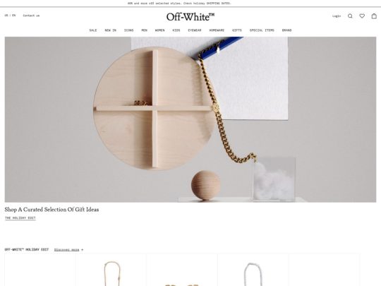 Off-White review, a site that is one of many popular Designer Brands