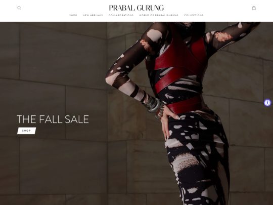 Prabal Gurung review, a site that is one of many popular Designer Brands