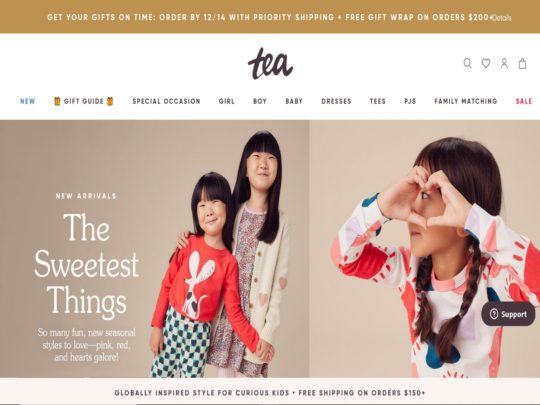 Tea Collection review, a site that is one of many popular Kids & Baby Clothing Stores