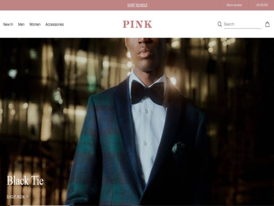 Thomas Pink review, a site that is one of many popular Designer Brands