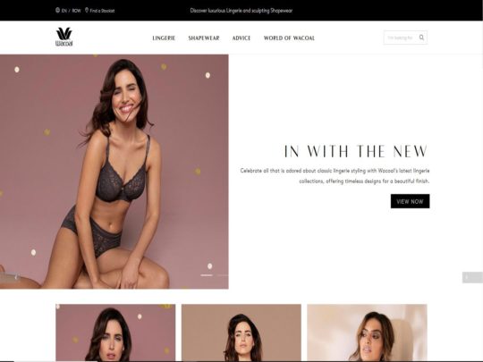 Wacoal Lingerie review, a site that is one of many popular Lingerie Stores