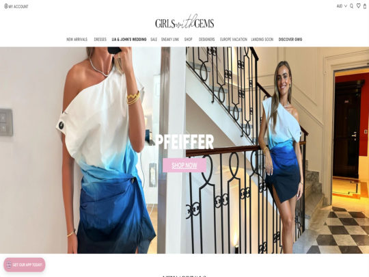 Girls With Gems offers women's fashion, jewelry, and accessories, blending elegance and modern style, online and in-store.