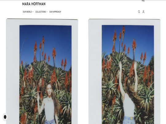 Mara Hoffman review, a site that is one of many popular Women's Eco-Friendly Clothing Stores