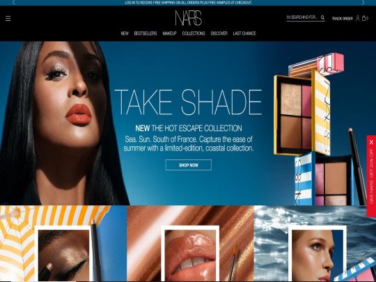 NARS Cosmetics offers bold makeup, iconic shades, and high-performance beauty products loved by professionals worldwide.