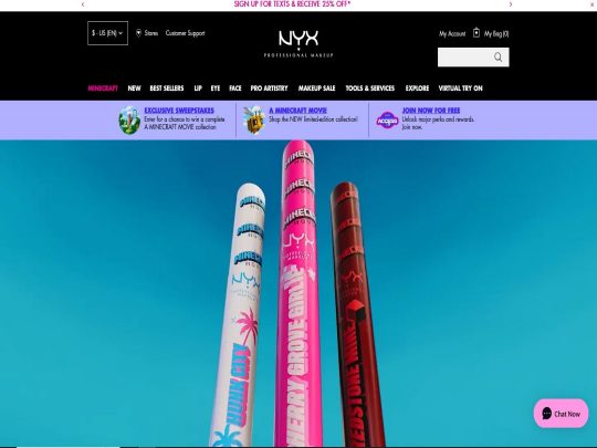 NYX Professional Makeup offers affordable, cruelty-free cosmetics with bold colors and pro-level quality for all beauty lovers.