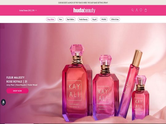 Huda Beauty offers bold, high-quality makeup with a luxe feel, cruelty-free formulas, and global shipping options.