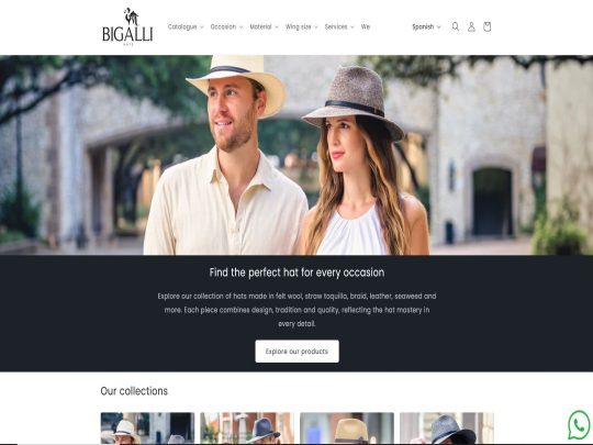 Discover timeless style with Bigalli Hats — premium craftsmanship in fedoras, panamas, and classic men's headwear.