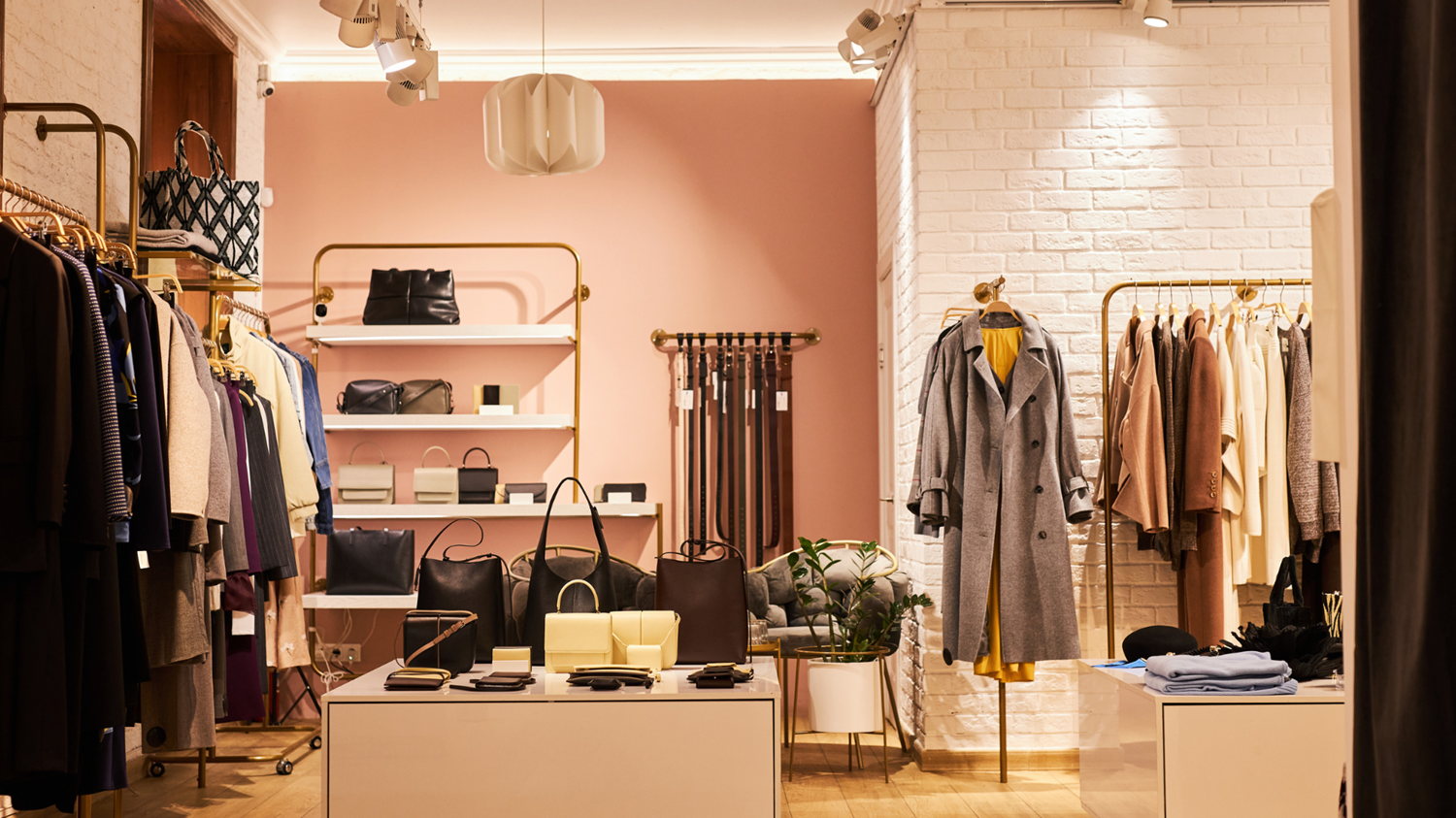 Explore the image of a boutique featuring hidden gem clothing brands, where you can find high-quality, fashionable clothing without breaking the bank.