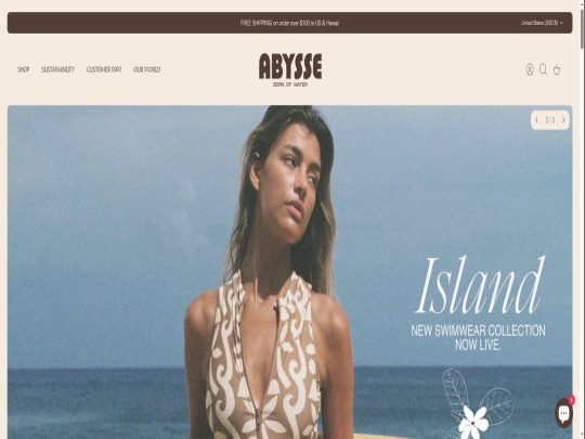 Abysse review, a site that is one of many popular Women's Eco-Friendly Clothing Stores