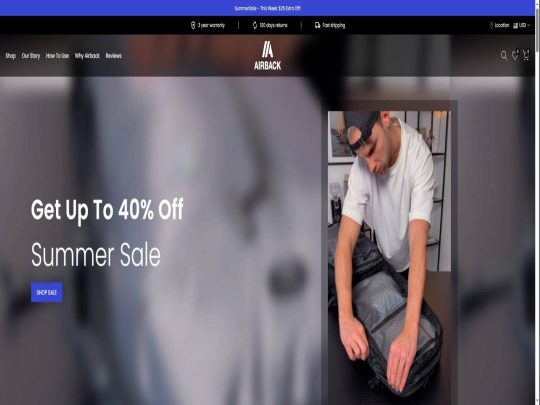 Airback review, a site that is one of many popular Popular Bag Stores