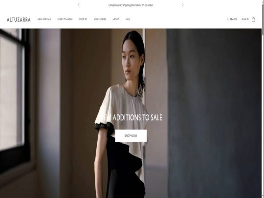 Altuzarra review, a site that is one of many popular Designer Brands