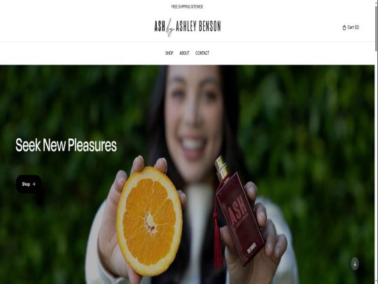 ASH by Ashley Benson review, a site that is one of many popular Celebrity Fragrances