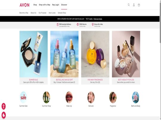Avon review, a site that is one of many popular Makeup Stores