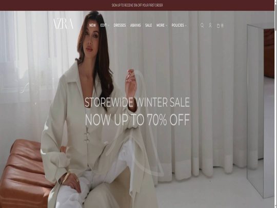 AZRA The Label review, a site that is one of many popular Stores for Dresses