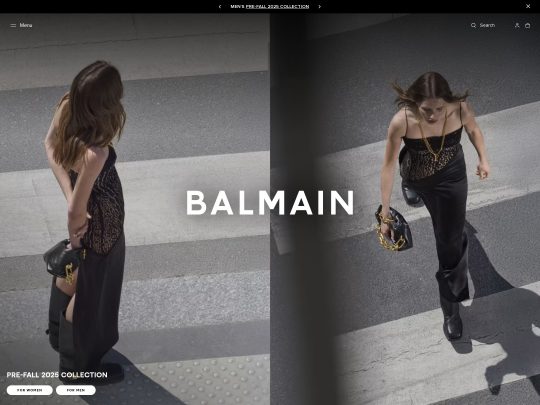 Discover Balmain’s bold luxury—iconic French fashion known for sharp tailoring, statement designs, and modern glamour.
