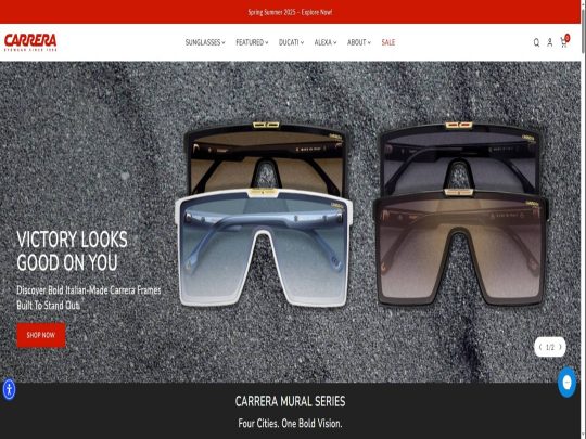 Carrera World review, a site that is one of many popular Sunglasses Stores