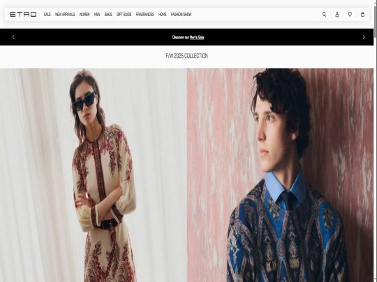 Etro review, a site that is one of many popular Designer Brands