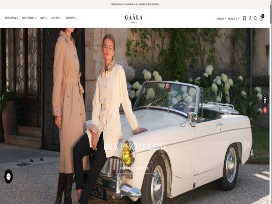 Gaâla review, a site that is one of many popular Women's Eco-Friendly Clothing Stores