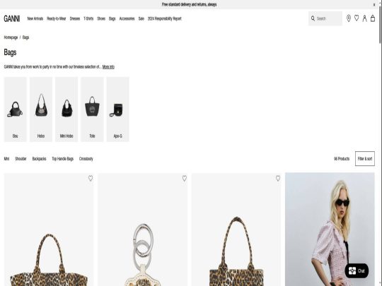 Ganni Bags review, a site that is one of many popular Popular Handbag Stores