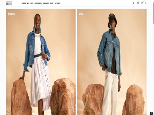 Gianfranco Ferré review, a site that is one of many popular Designer Brands