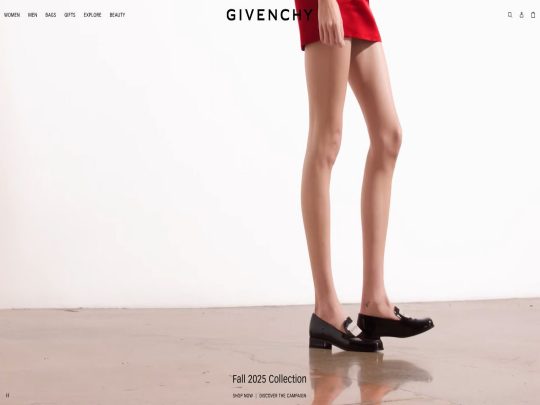 Explore Givenchy's bold elegance—luxury fashion blending timeless sophistication with modern edge.