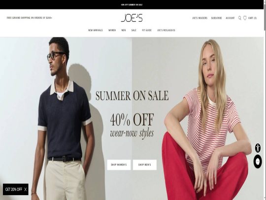 Joe's Jeans review, a site that is one of many popular Stores for Jeans