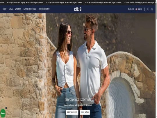 KojoFit review, a site that is one of many popular AI Clothing Stores